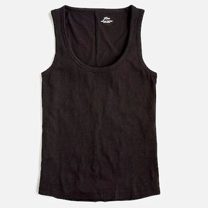 J. Crew Vintage Cotton tank top (Black)